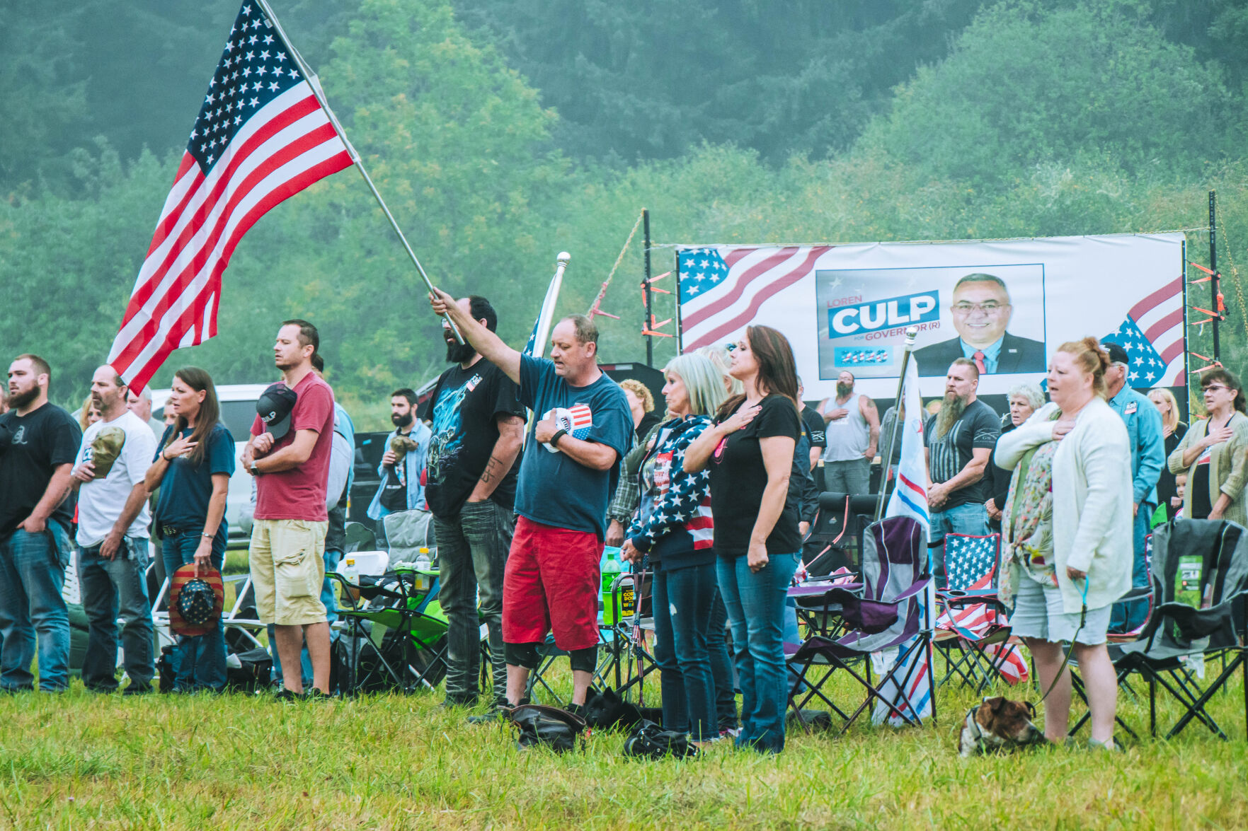 Yelm Victory Protest